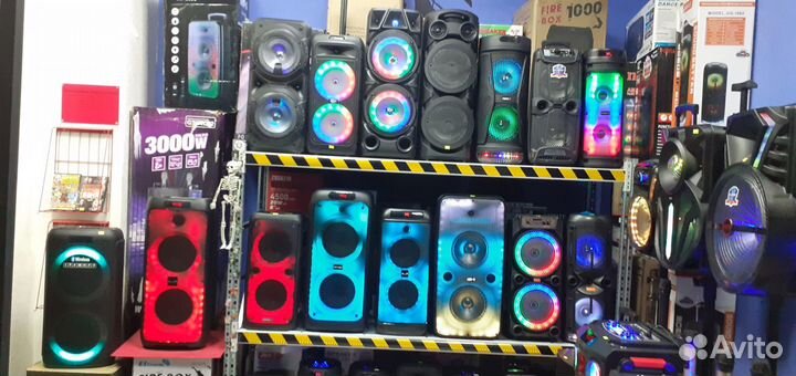 Большие портативные колонки Новые с гарантией
