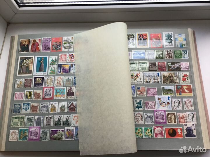 Альбом в шубере с марками