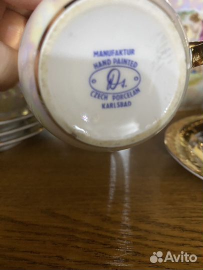 Сервиз кофейный Чехия