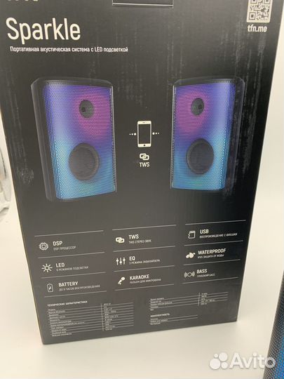 Портативная акустическая система TFN Sparkle