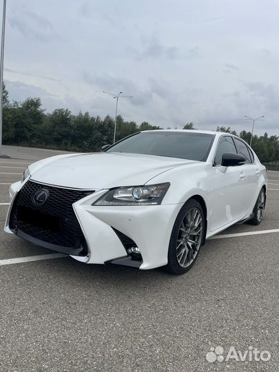 Бампер передний рестайлинг lexus Gs