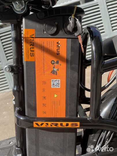 Электровелосипед монстр Оригинал Virus Turbo S