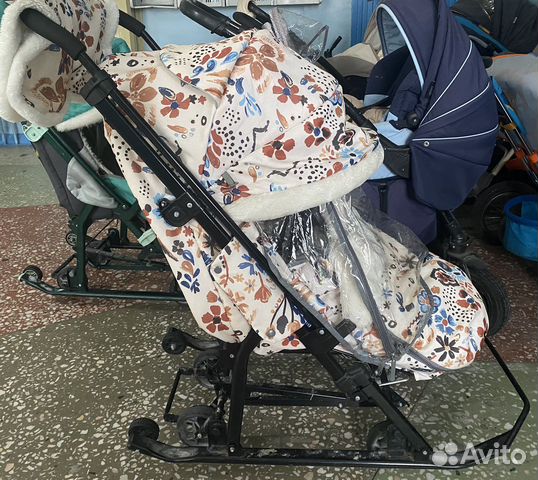 Коляска санки