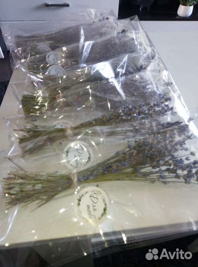 Букетики из сухой лаванды