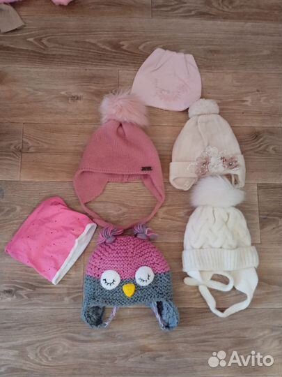 Комплект шапка, шарф