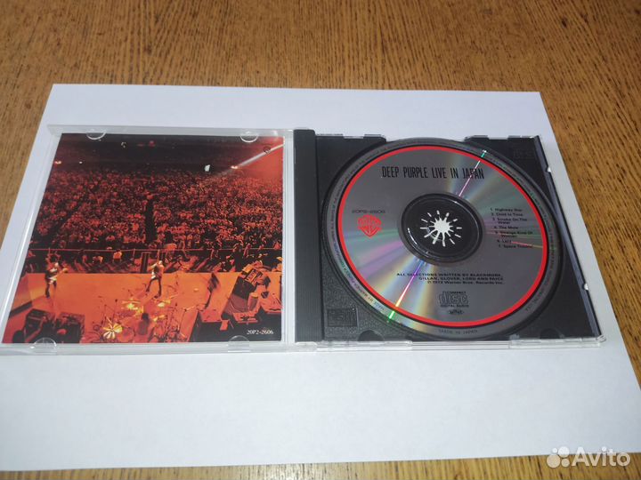 Deep purple live in Japan cd 20P2-2606
