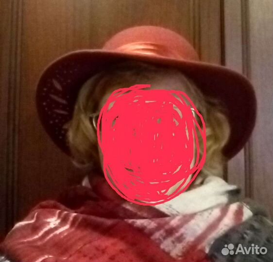 Шляпа женская фетровая