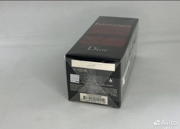 Dior fahrenheit parfum 100 ml