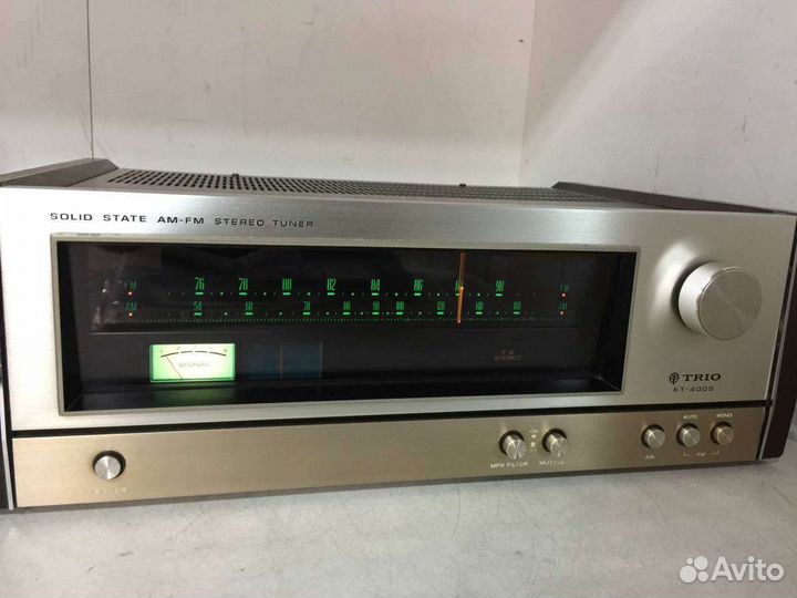 Тюнер Trio Solid State AM-FM Stereo Tuner KT-4005