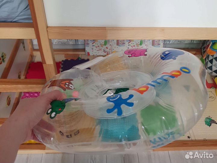 Круг надувной на шею для купания