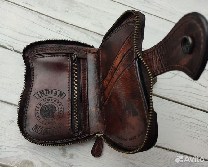 Байкерский кошелек Indian