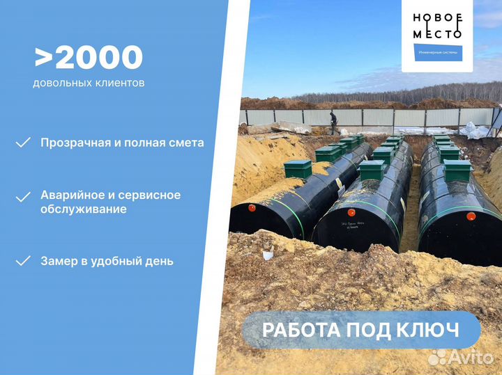 Септик для бани