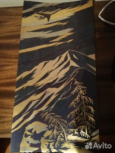 Картина металлическая