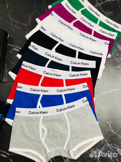 Трусы мужские Calvin Klein хлопок боксеры