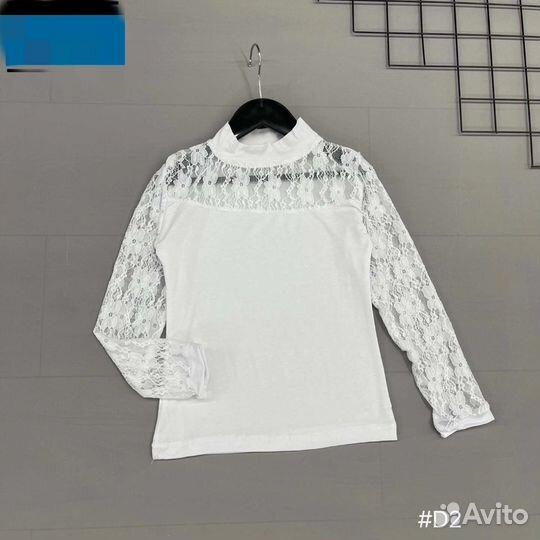 Блузка на девочку, школьная