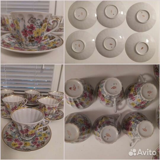 Чайные пары, молочники СССР