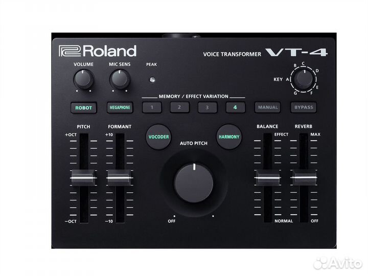 Roland VT-4 вокальный процессор