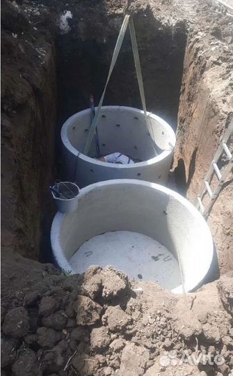 Септик под ключ водопровод канализация