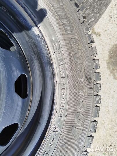 Комплект колес r16зимние