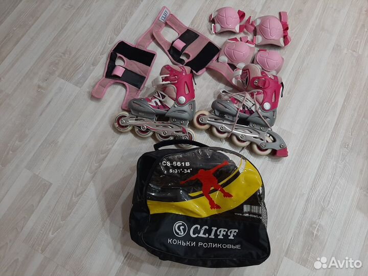 Коньки роликовые