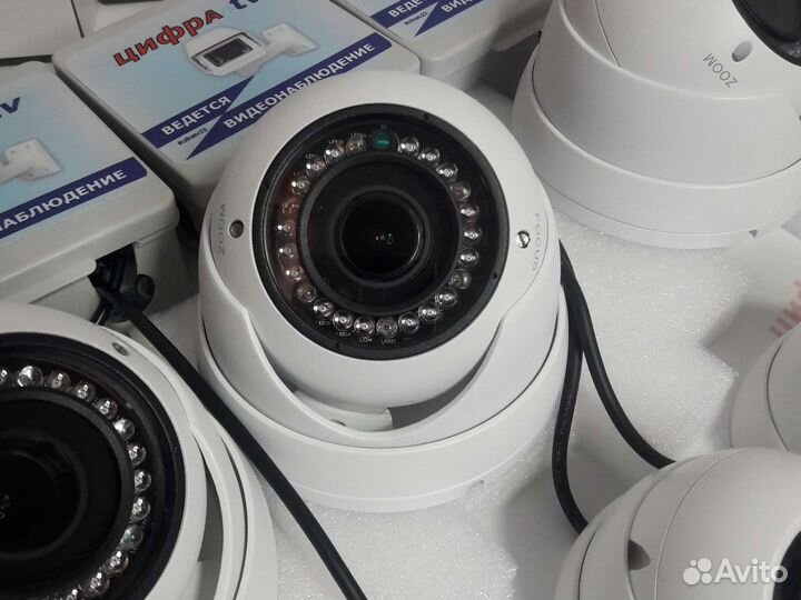 Комплект видеоналюдения 4Мп Dahua 8 камер