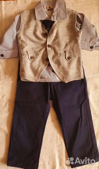 Одежда пакетом на мальчика р. 80