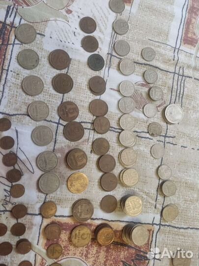 Монеты разные
