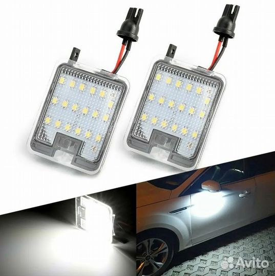 Подсветка в зеркала Ford