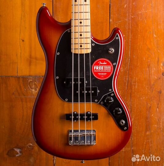 Fender Player Mustang Bass PJ MN Sienna Sunburst