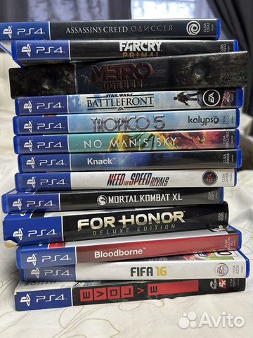 Игры для приставок ps4