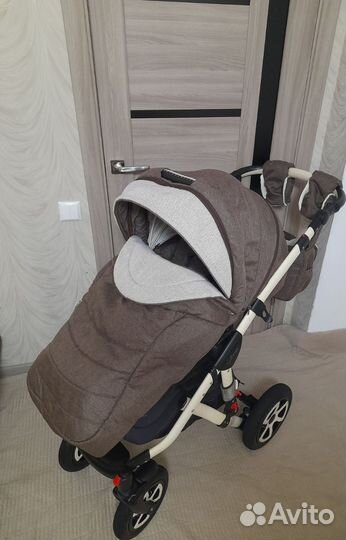 Коляска adamex 3 в 1 бу