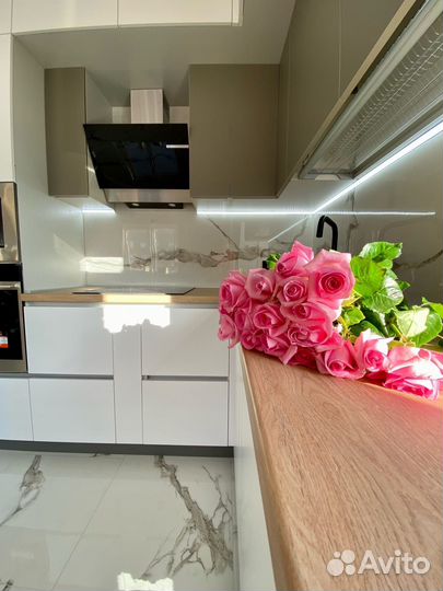 Прямая кухня на заказ. Фабрика в Челябинске