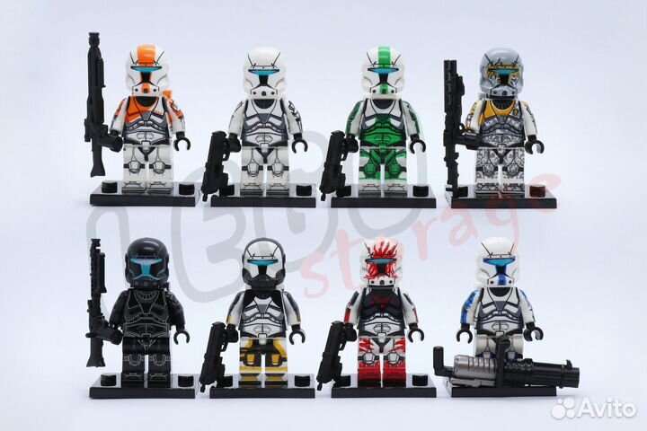 Lego звездные войны star wars отряд дельта аналог