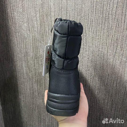 Детские зимние ботинки дутики новые