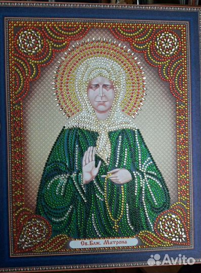 Икона Святая Блаженная Матрона