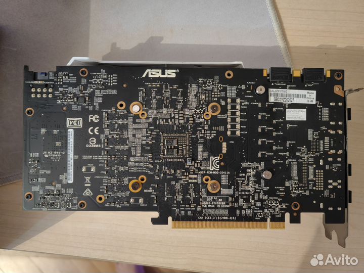 Видеокарта asus Dual GTX 1070 8Gb