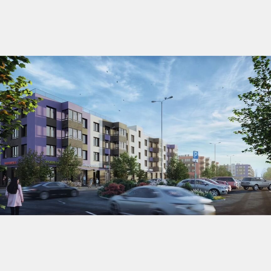 Квартира-студия, 26,9 м², 4/4 эт.
