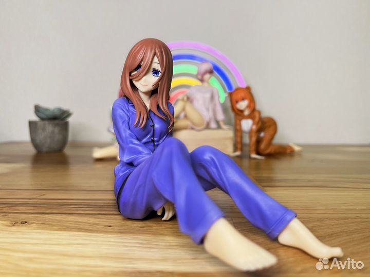 Аниме Фигурка Мику Накано в пижаме 