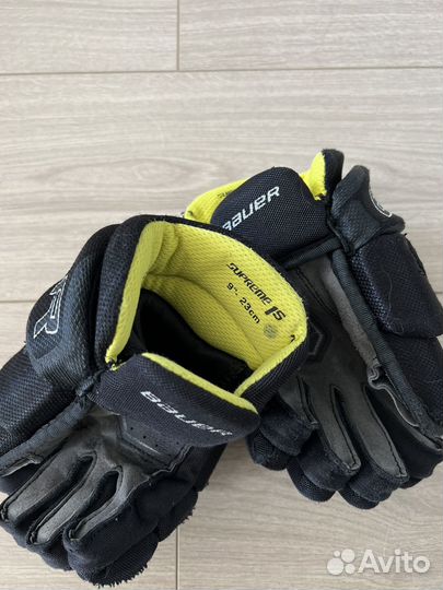 Краги хоккейные детские 9 Bauer Supreme 1S