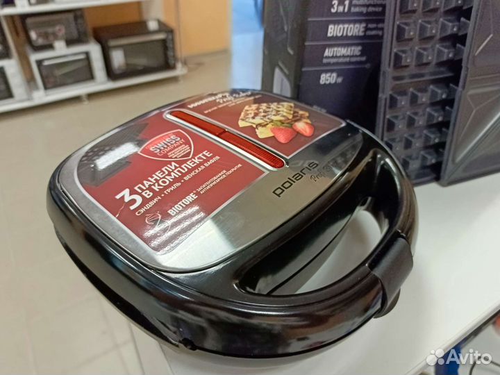 Мультипекарь 3 в 1 Polaris (как новый) (Чап50)