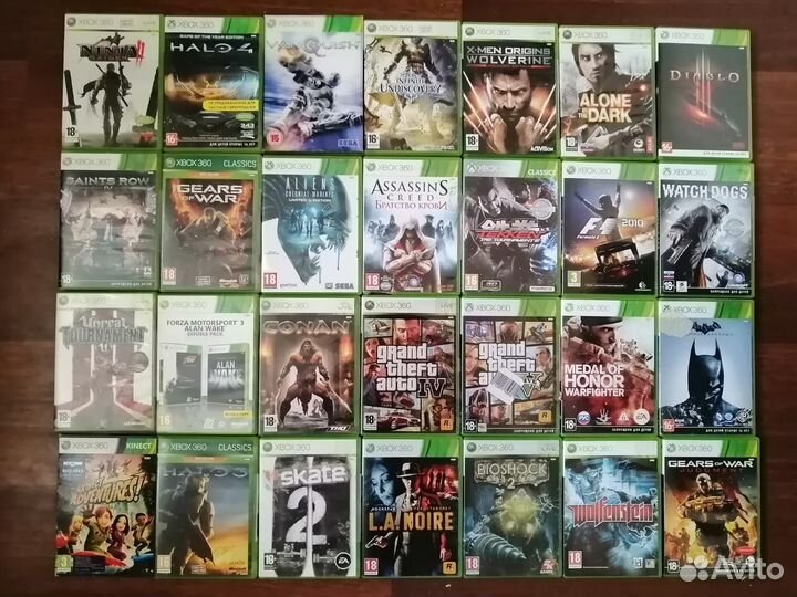 Игры лицензии для Xbox 360