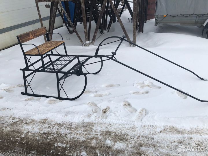 Сани-качалка для лошади и пони