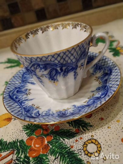 Чайная пара лфз кобальт