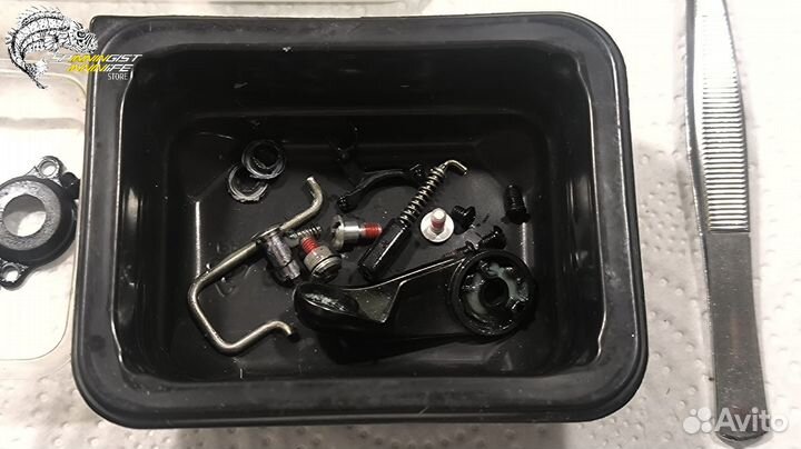 Техническое обслуживание рыболовных катушек