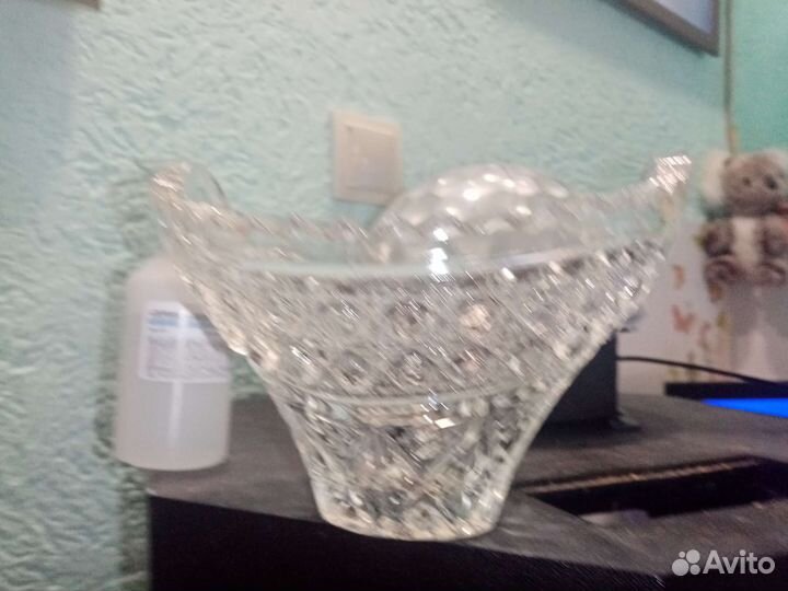Хрустальная ваза
