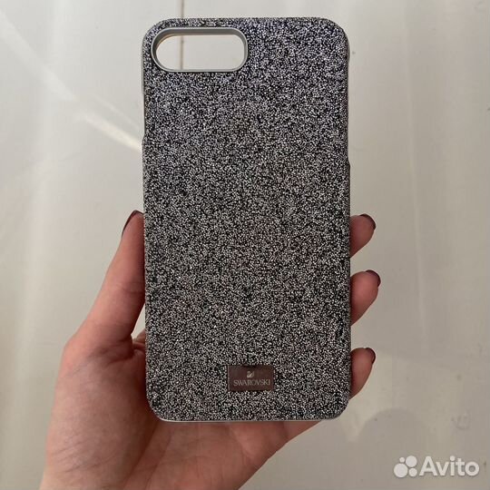 Чехол Swarivski на айфон 7+