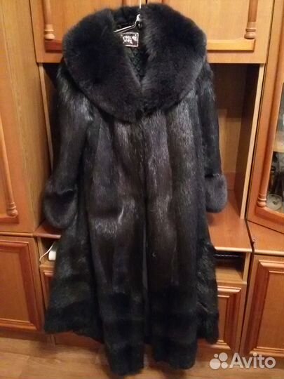 Нутриевая шуба