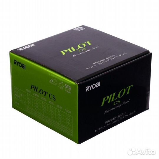 Катушка Pilot CS 4500 ryobi, 6+1 подшипник, 5.01