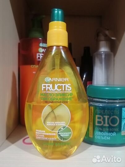 Масло для волос garnier fructis