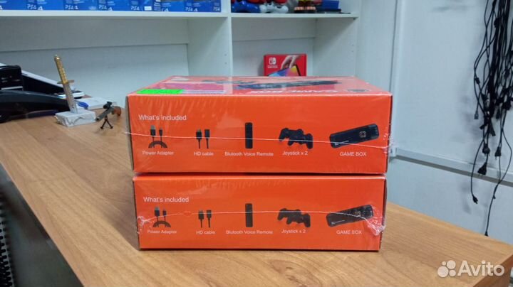 Игровая приставка Game box 8К+Android TV